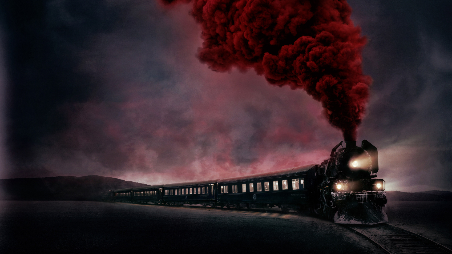 Meurtre Sur L'Orient Express, Hercule Poirot, Train, L'éclairage Automobile, Pollution. Wallpaper in 1920x1080 Resolution
