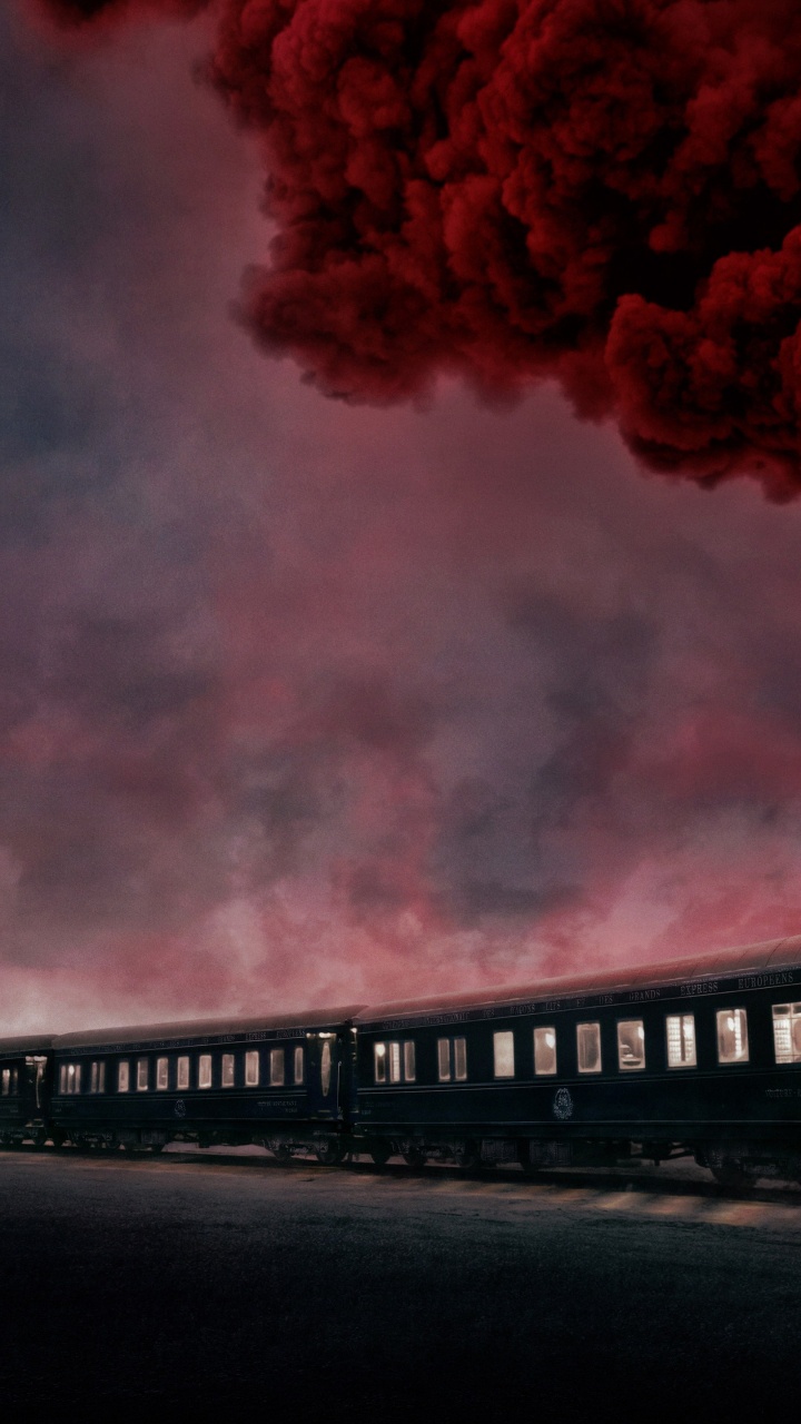 Meurtre Sur L'Orient Express, Hercule Poirot, Train, L'éclairage Automobile, Pollution. Wallpaper in 720x1280 Resolution