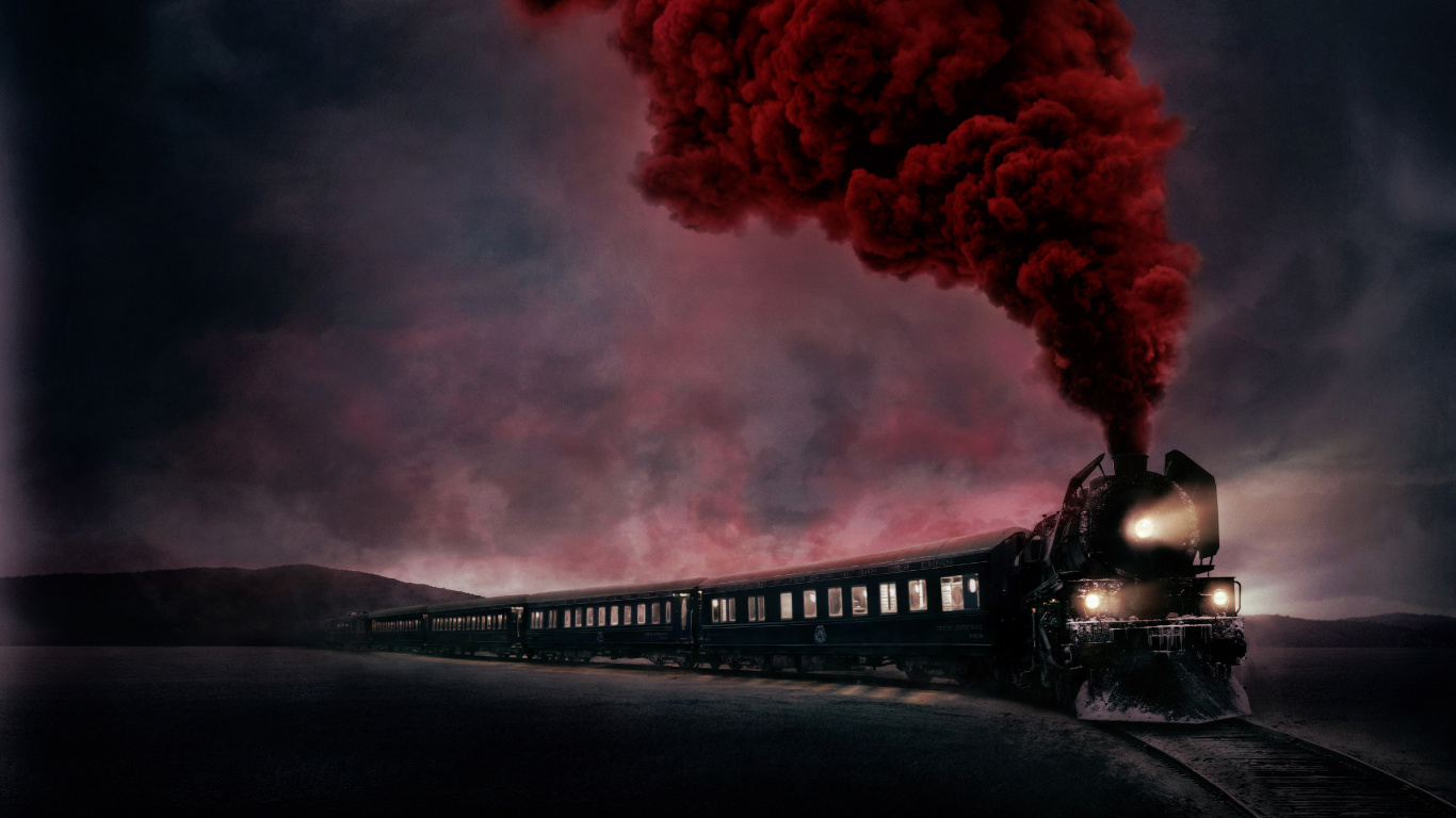 Mord am Orient Express, Hercule Poirot, Zug, Cloud, Automotive Lighting. Wallpaper in 1366x768 Resolution