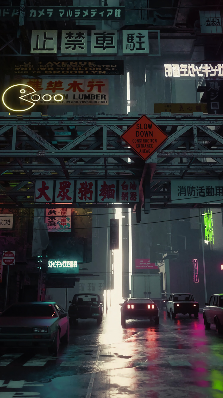 Android, Automotive Lighting, Cars, Light, Infrastructure. Wallpaper in 750x1334 Resolution