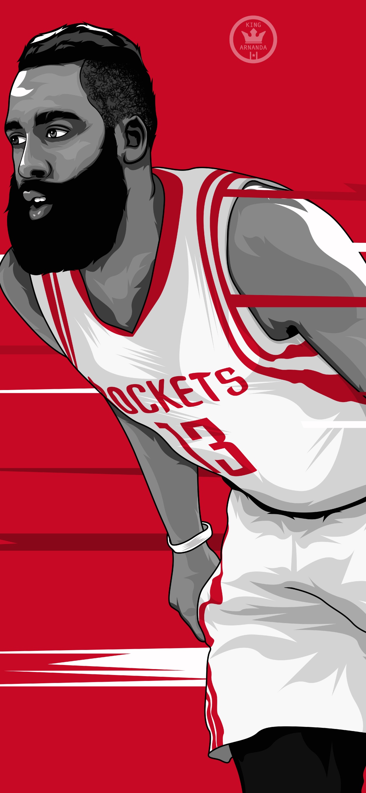Mann im Weißen Trikothemd Mit Basketball. Wallpaper in 1242x2688 Resolution