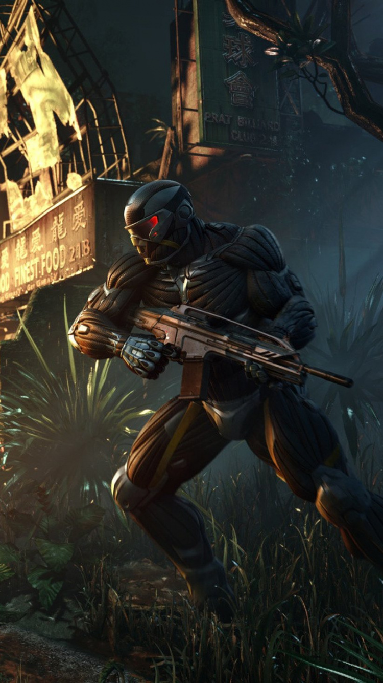 Crysis 3, Crysis, Crysis 2, Crytek, Playstation 3. Wallpaper in 750x1334 Resolution