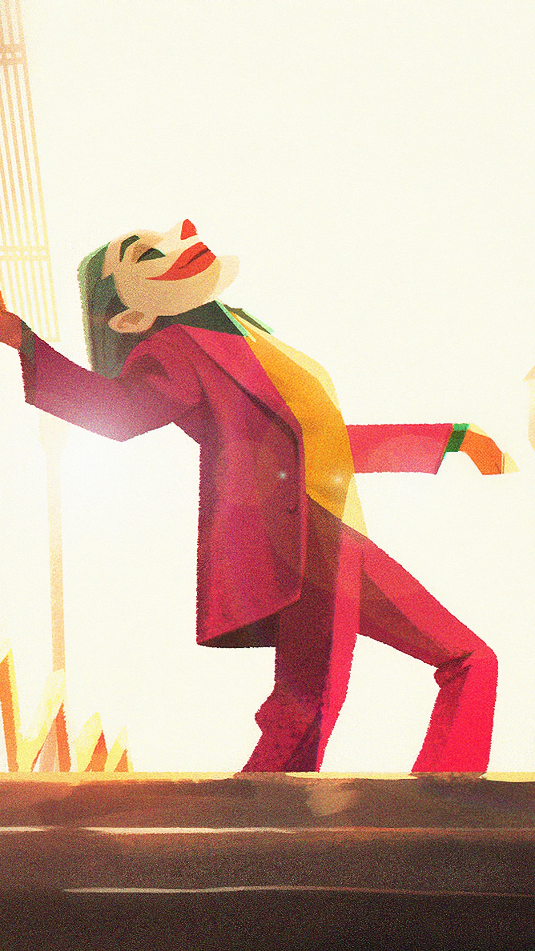 Homme en Chemise Violette et Pantalon Bleu Debout Sur Une Clôture en Bois Marron. Wallpaper in 1080x1920 Resolution