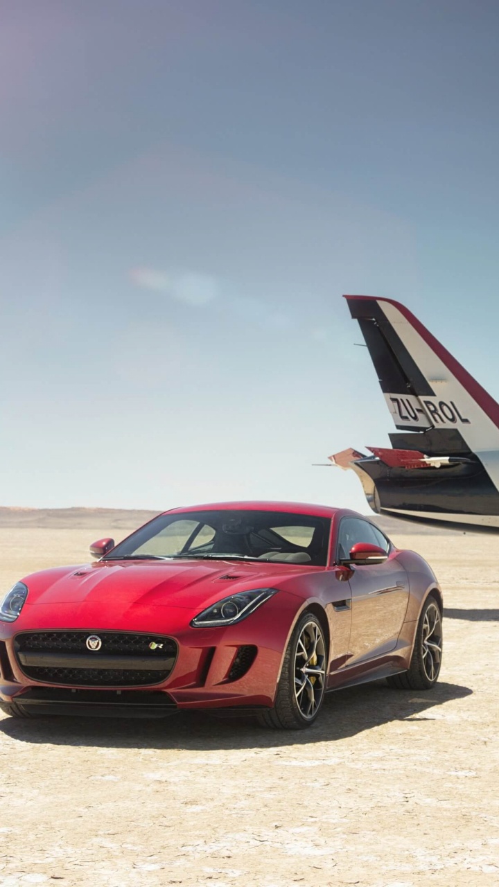 Jaguar Cars, Jaguar, Car, Airplane, Sports Car. Wallpaper in 720x1280 Resolution