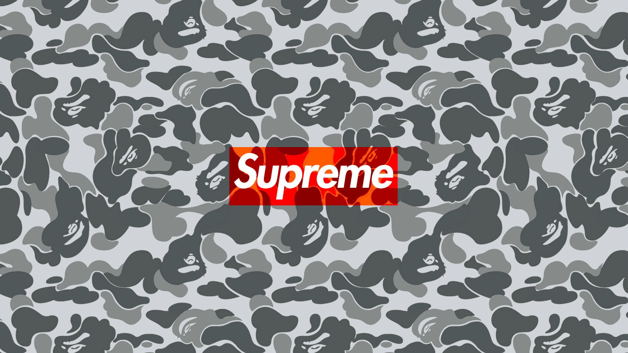 Suprême, Camouflage Militaire, Camouflage, Conception, Louis Vuitton. Wallpaper in 1280x720 Resolution
