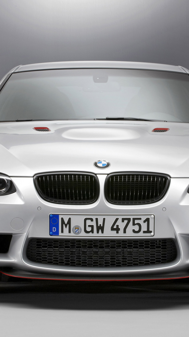 Silver Bmw m 3 Coupe. Wallpaper in 750x1334 Resolution
