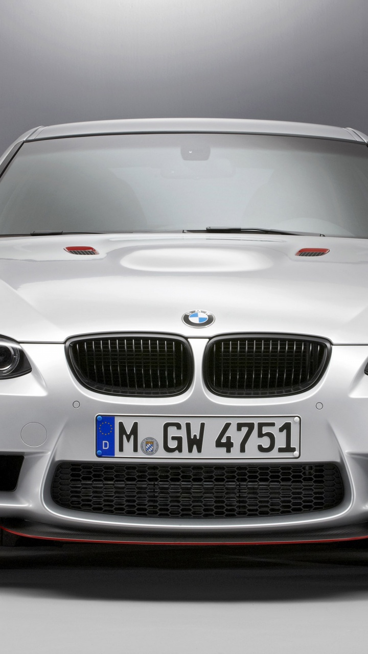 Coupé Bmw m 3 Argent. Wallpaper in 720x1280 Resolution