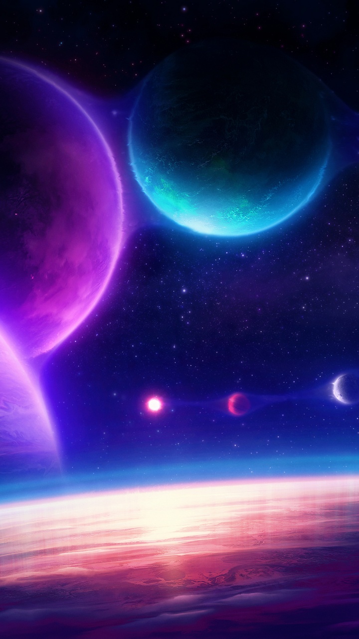 这个星球, 宇宙, 空间, 外层空间, 气氛 壁纸 720x1280 允许