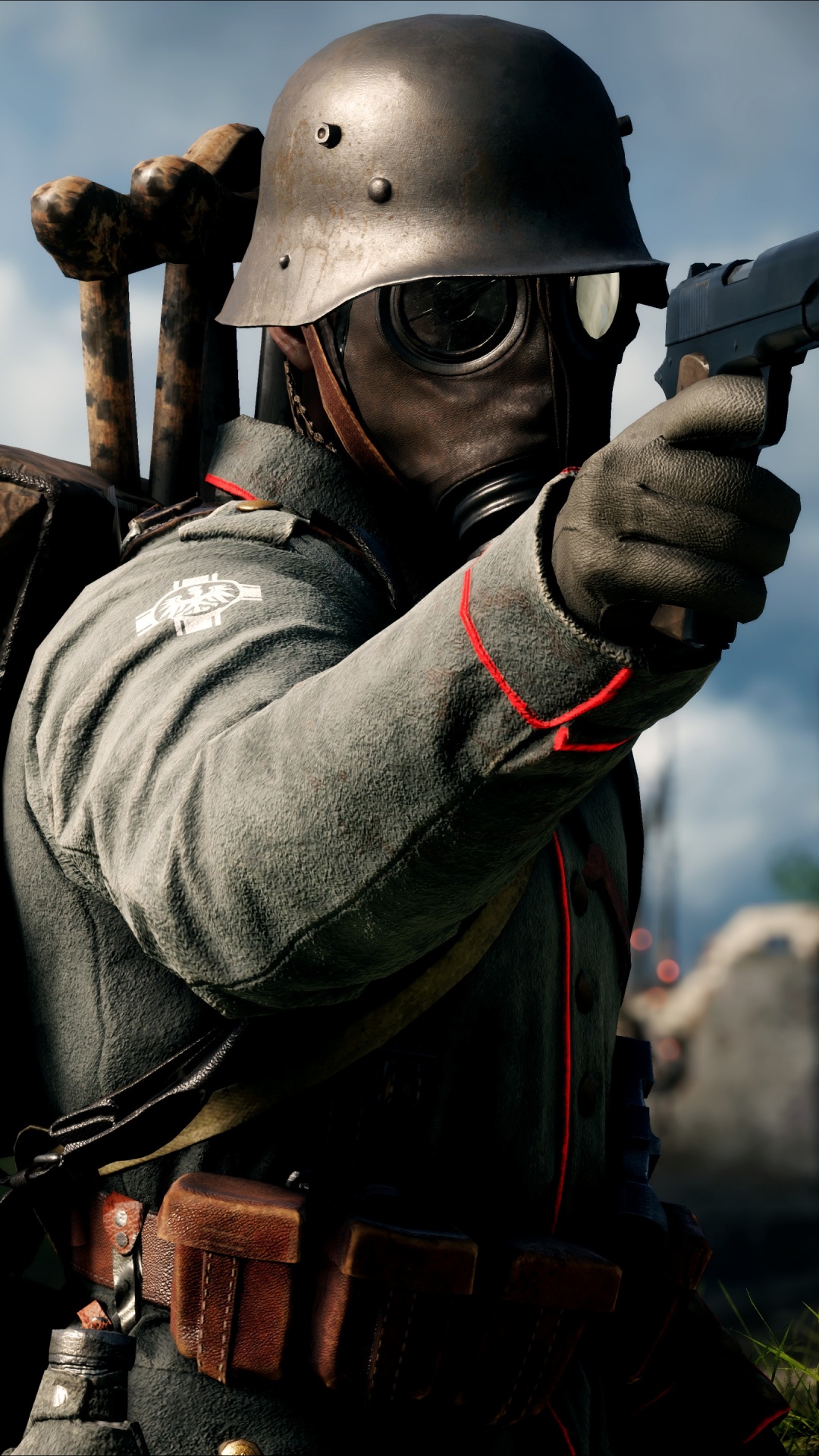 Battlefield 1, Shooter-Spiel, Pc-Spiel, Helm, Soldat. Wallpaper in 1080x1920 Resolution