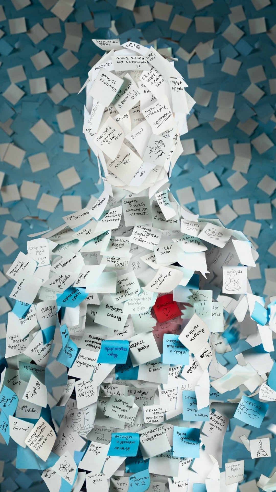 Black and Red Robot Toy. Wallpaper in 1080x1920 Resolution