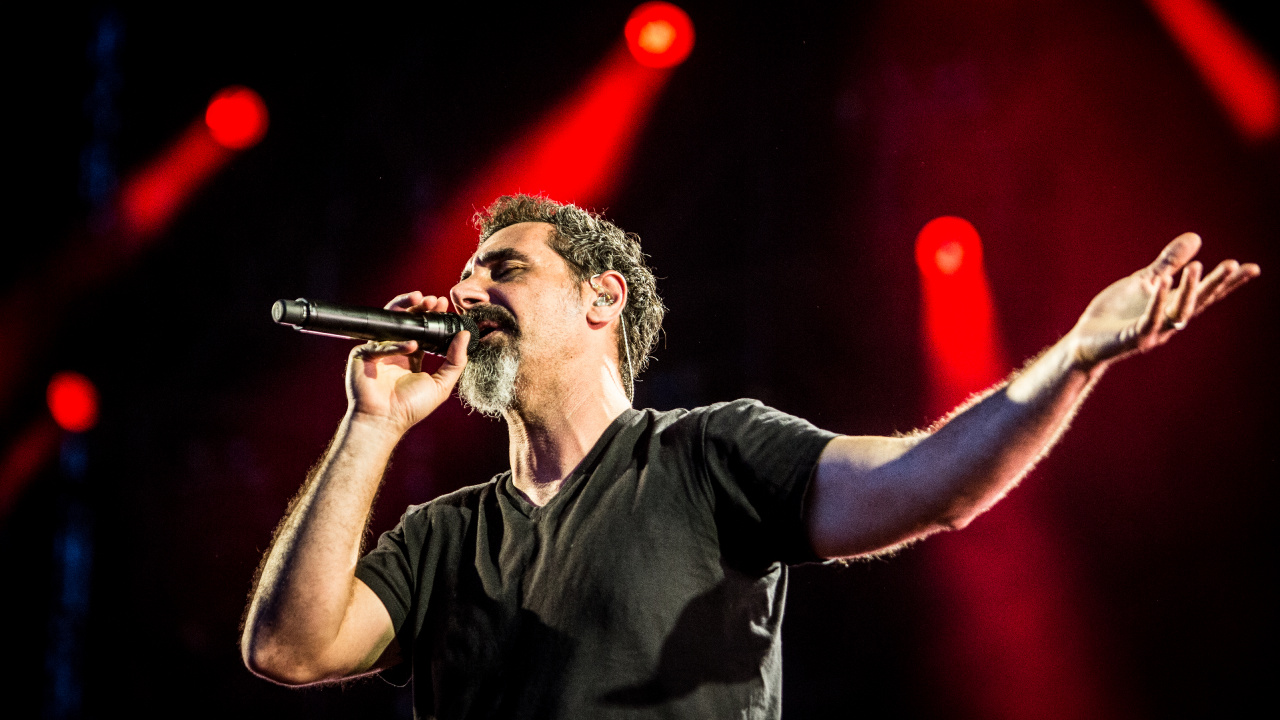 Serj Tankian, System Of A Down, Musiker, Leistung, Unterhaltung. Wallpaper in 1280x720 Resolution