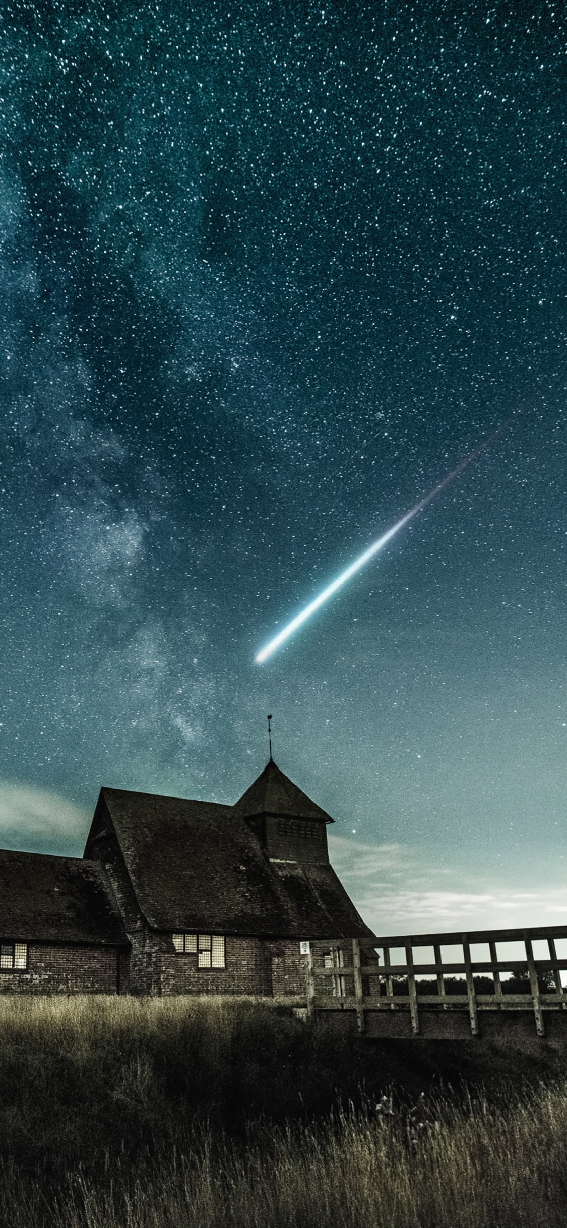 明星, 气氛, 窗口, 性质, 自然景观 壁纸 1125x2436 允许