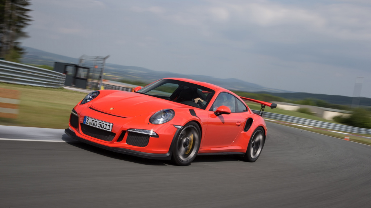 保时捷, 保时捷911GT3R991, 超级跑车, Porsche Carrera Gt, 保时捷911GT3RS996 壁纸 1280x720 允许