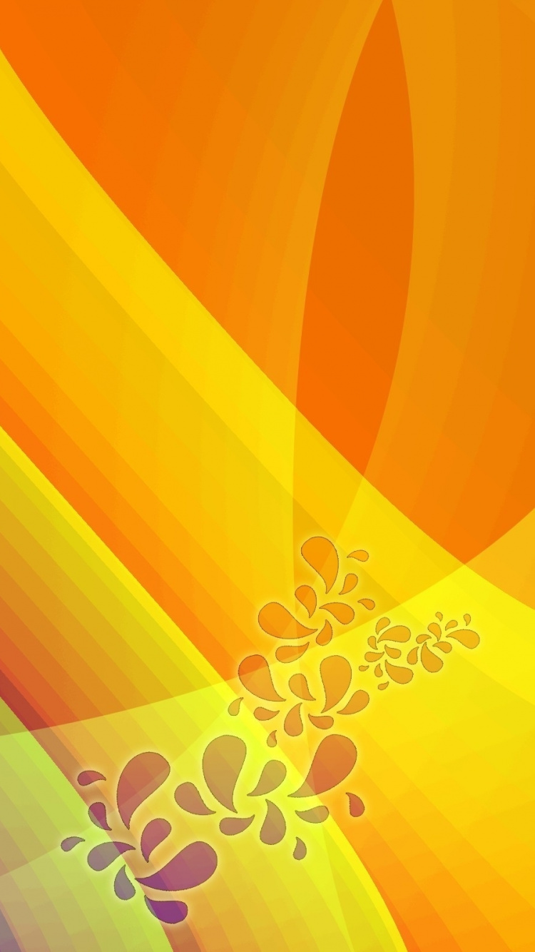 Peinture Abstraite Rouge Bleu et Jaune. Wallpaper in 750x1334 Resolution