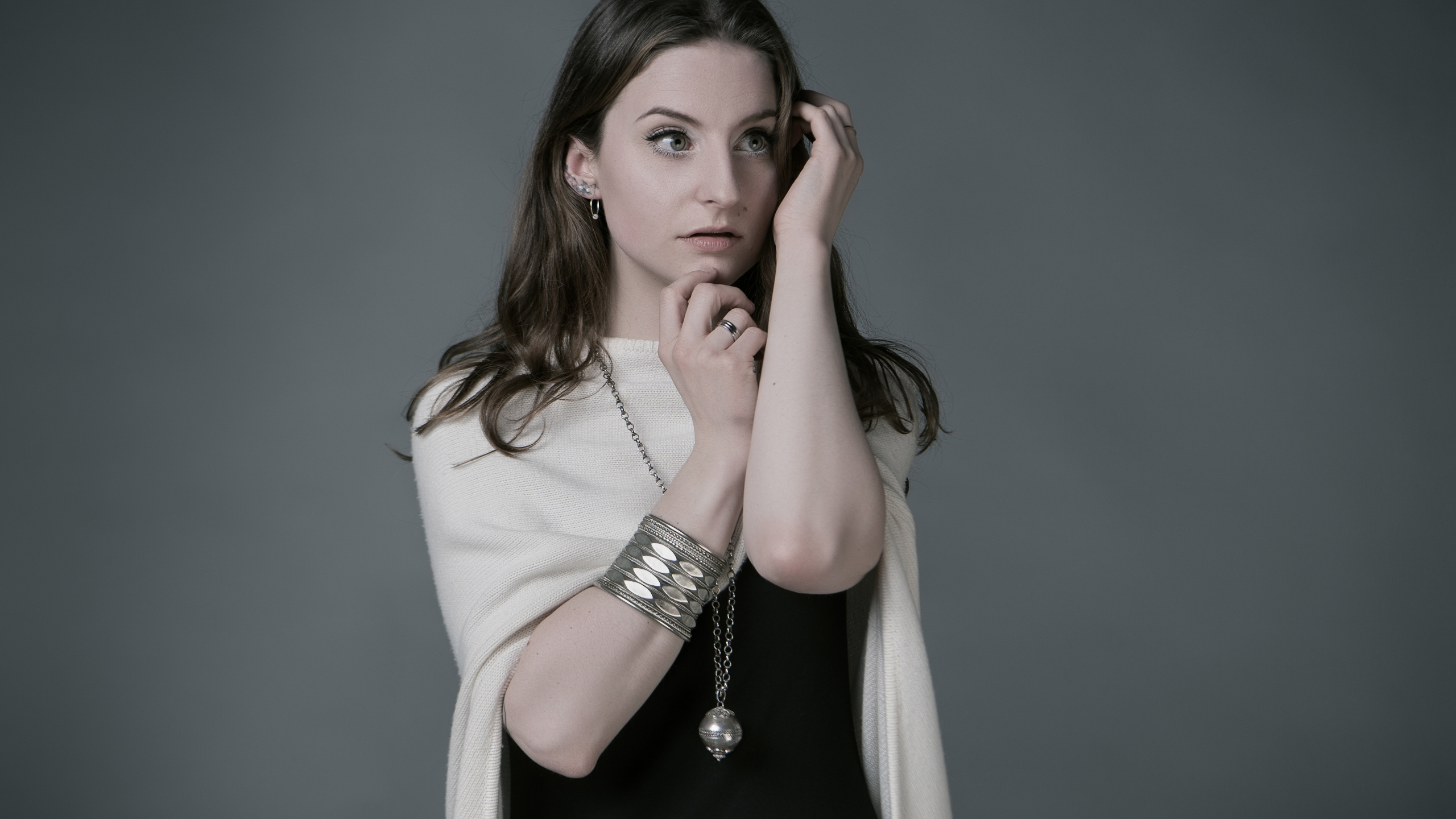 Anna Murphy Cellar Darling, Anna Murphy, Cellar Darling, Eluveitie, Heavy Metal. Wallpaper in 2560x1440 Resolution