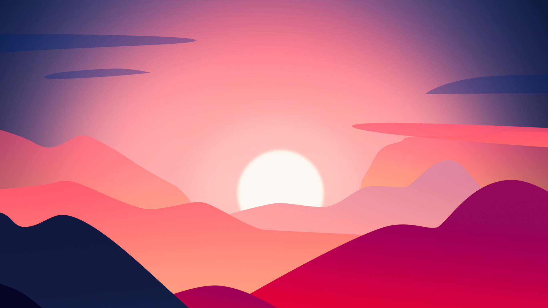 Atmosphère, L'écorégion, Afterglow, Nature, Azure. Wallpaper in 1920x1080 Resolution