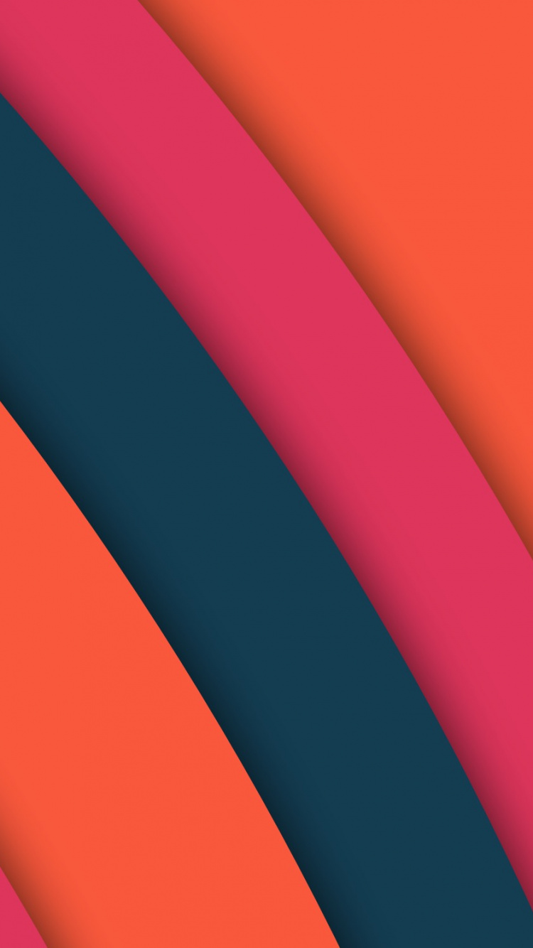 Pink and Yellow Spiral Illustration. Wallpaper in 750x1334 Resolution