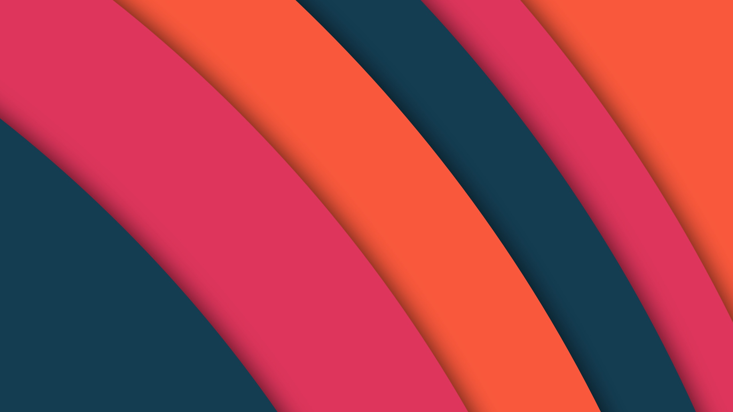 Rosa Und Gelbe Spirale Abbildung. Wallpaper in 2560x1440 Resolution