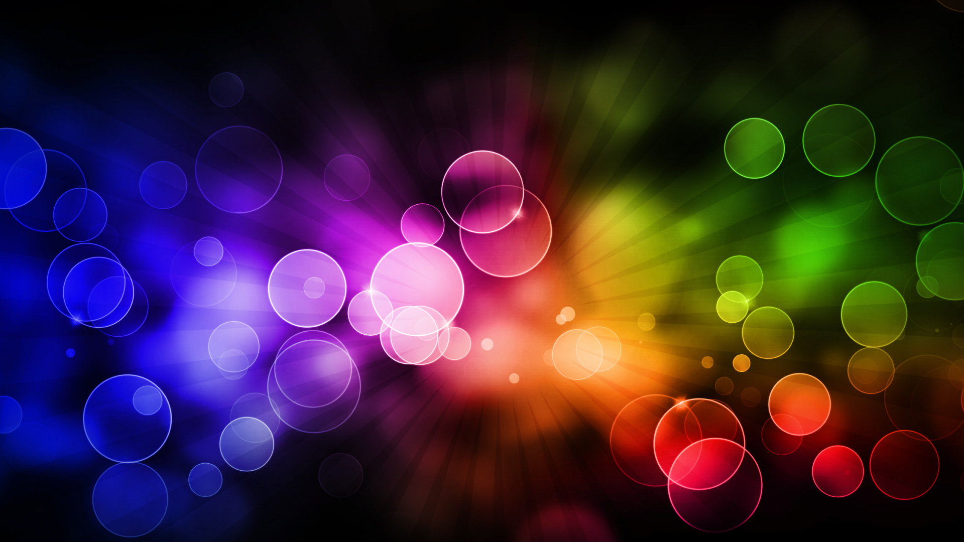 Purple Green and Pink Lights. Wallpaper in 1920x1080 Resolution