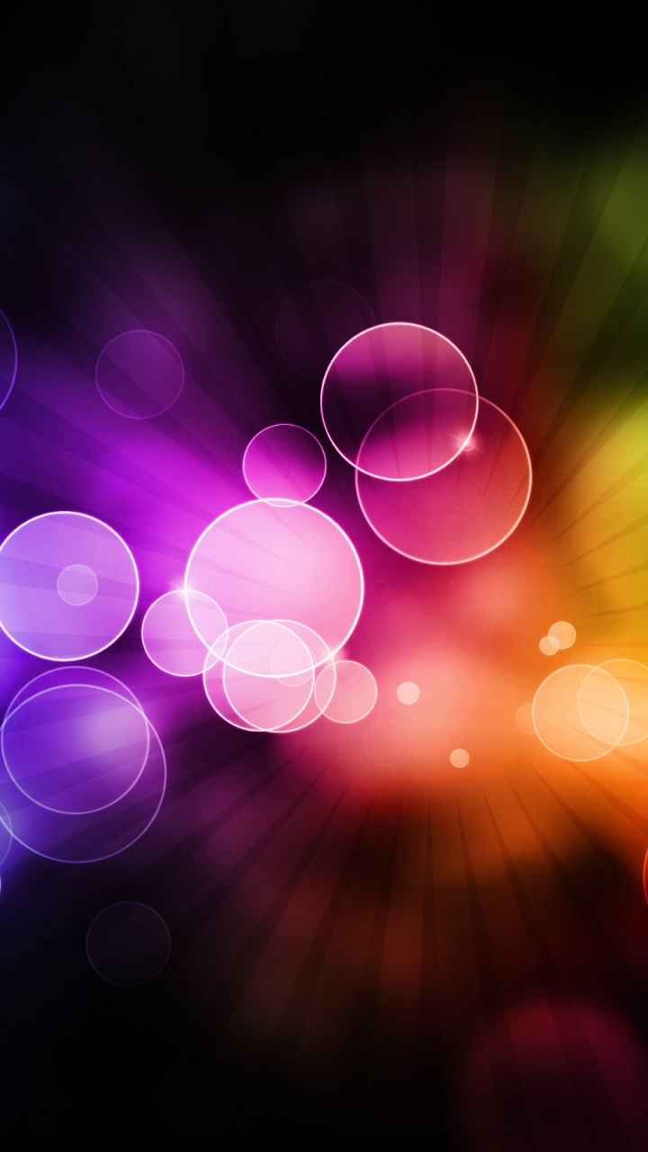 Purple Green and Pink Lights. Wallpaper in 720x1280 Resolution