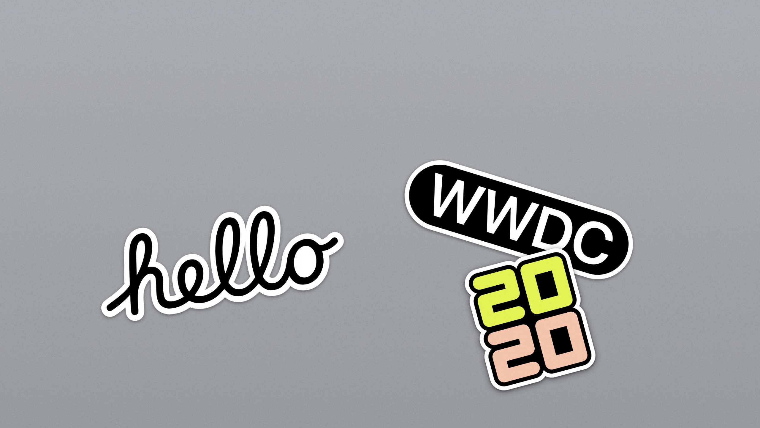 Ipad, Macbook, Sticker, Ipad Pro, Apple. Wallpaper in 2560x1440 Resolution