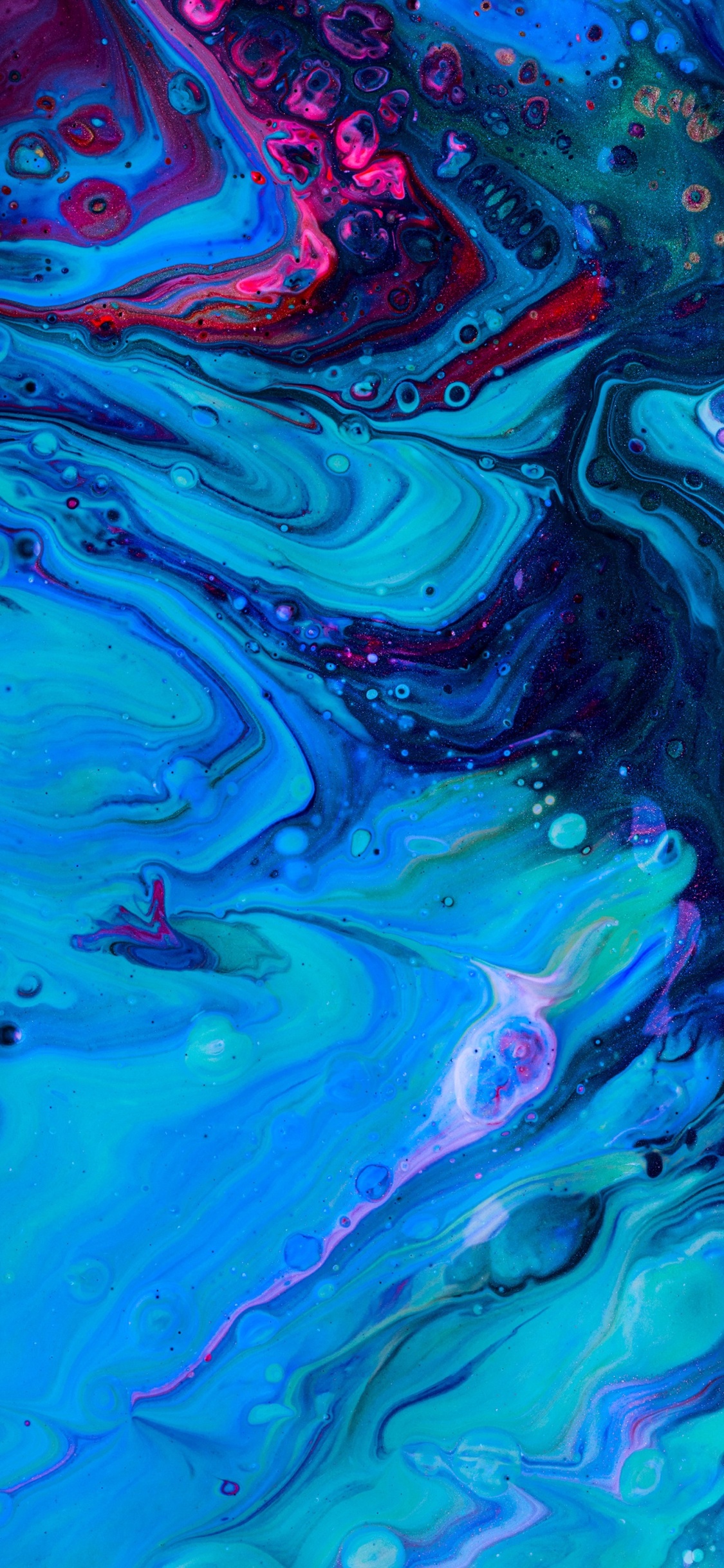 Ja Ja, Telefon, Wasserressourcen, Blau, Azure. Wallpaper in 1125x2436 Resolution