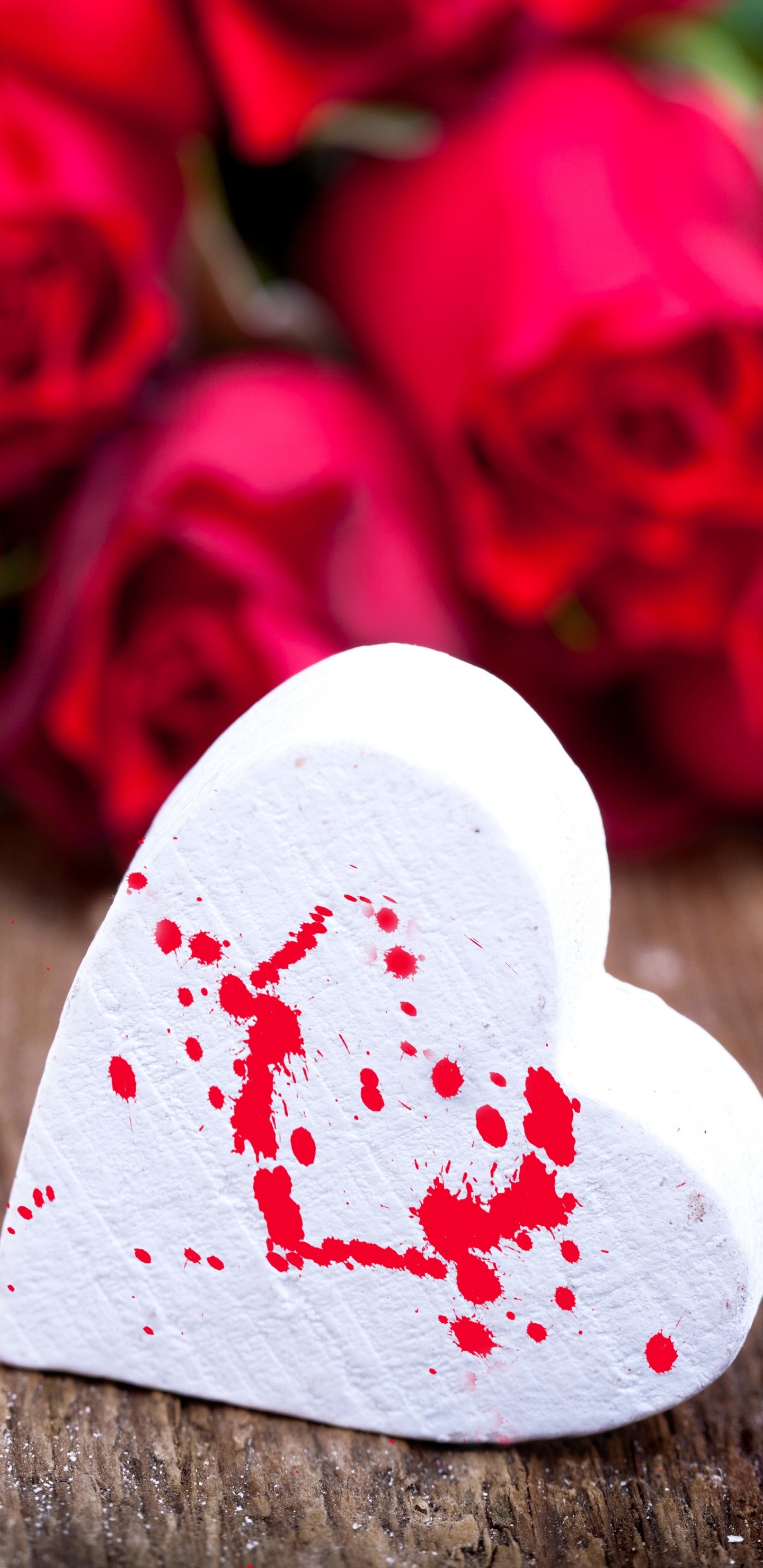 el Día de San Valentín, Coraz, Amor, Pétalo, Whatsapp. Wallpaper in 1440x2960 Resolution