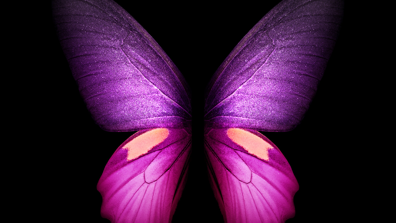 Samsung Galaxy, Samsung, Samsung Galaxy Fold, Teléfono Inteligente Plegable, Smartphone. Wallpaper in 1366x768 Resolution