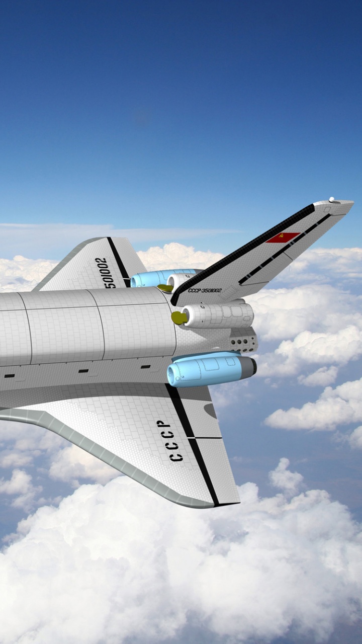 White and Black Passenger Plane Under Blue Sky During Daytime. Wallpaper in 720x1280 Resolution