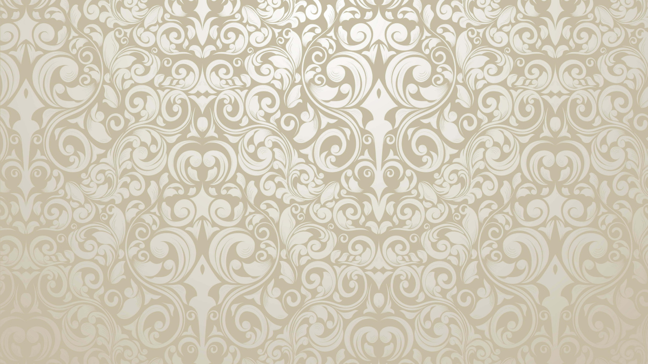 Weißes Und Schwarzes Florales Textil. Wallpaper in 1280x720 Resolution