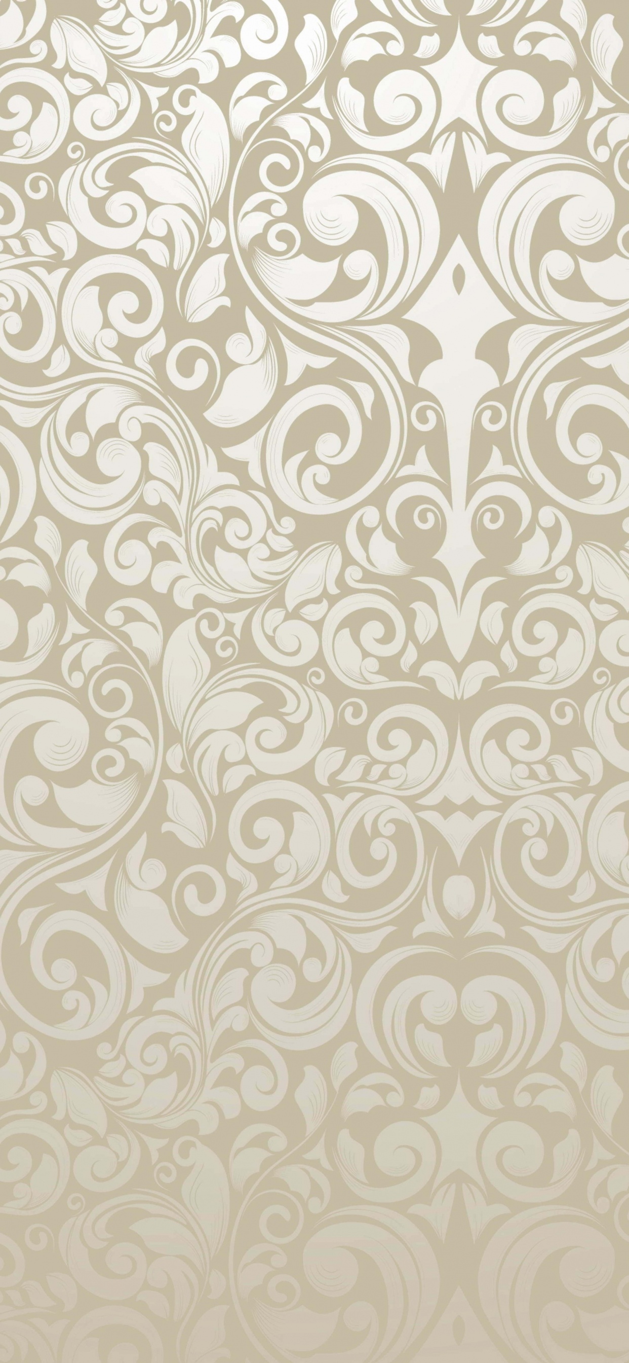 White and Black Floral Textile. Wallpaper in 1242x2688 Resolution