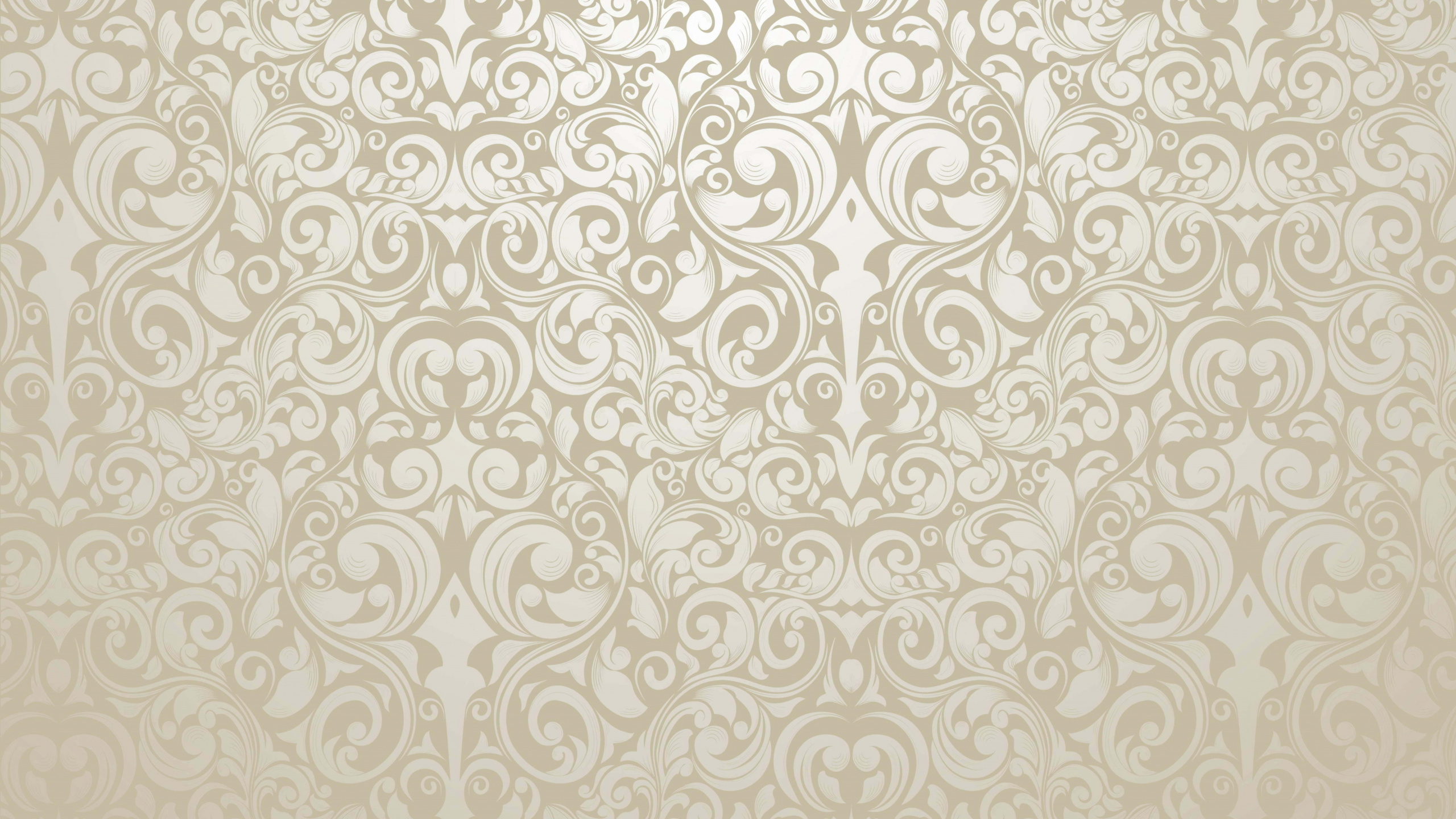 White and Black Floral Textile. Wallpaper in 2560x1440 Resolution