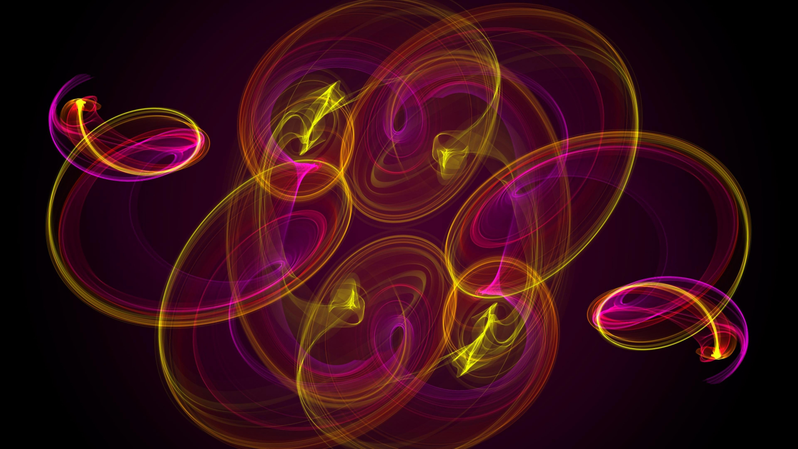 Purple and Pink Light Digital Wallpaper. Wallpaper in 2560x1440 Resolution