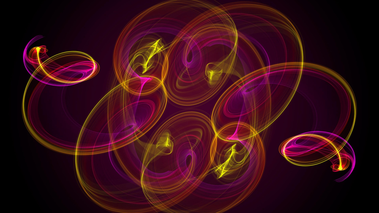 Fond D'écran Numérique Violet et Rose Clair. Wallpaper in 1280x720 Resolution