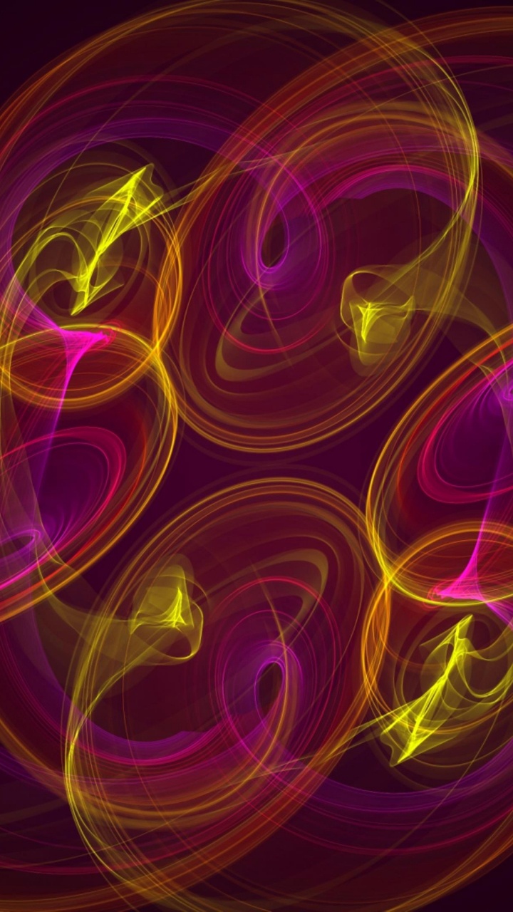 Fond D'écran Numérique Violet et Rose Clair. Wallpaper in 720x1280 Resolution