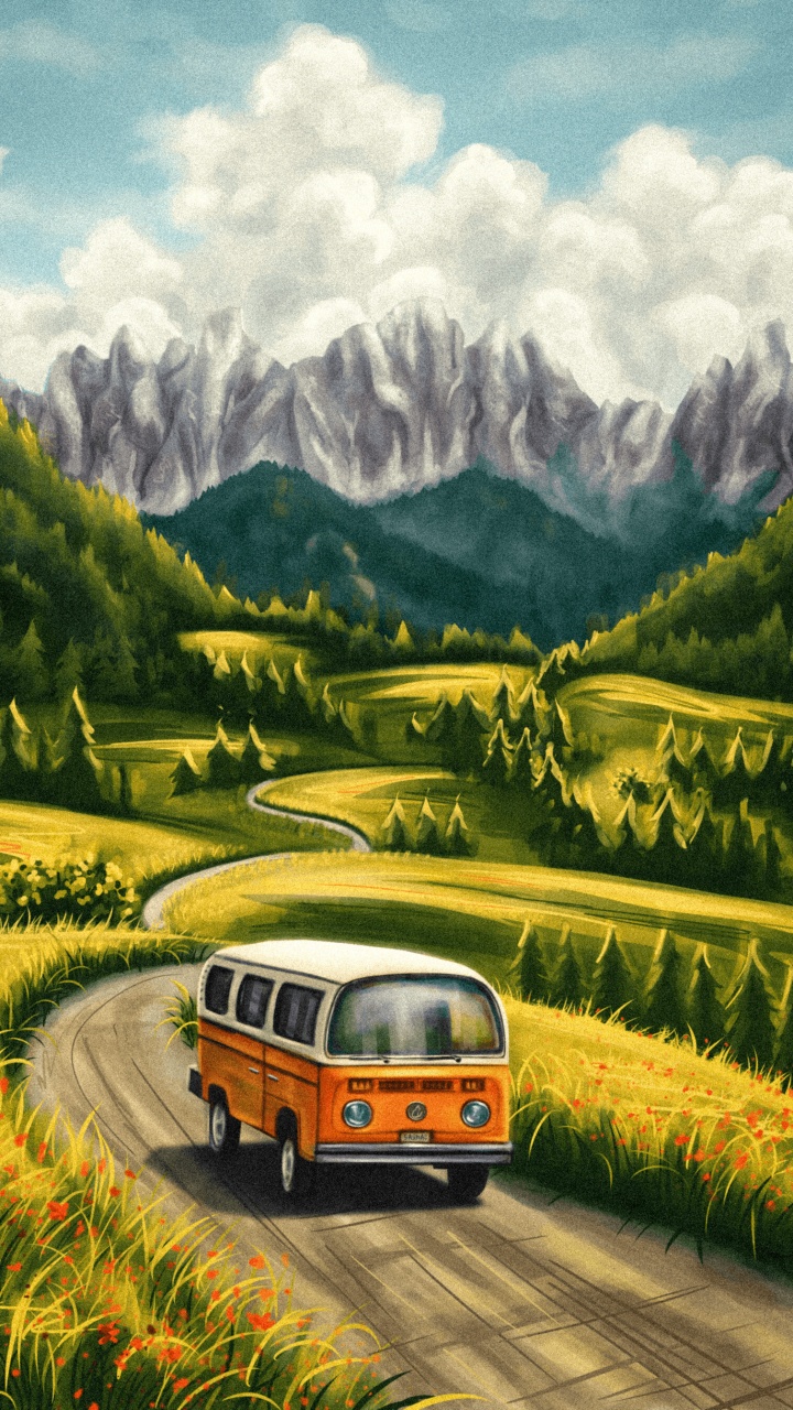 Telephone, Smartphone, Cloud, Plant, Mountain. Wallpaper in 720x1280 Resolution