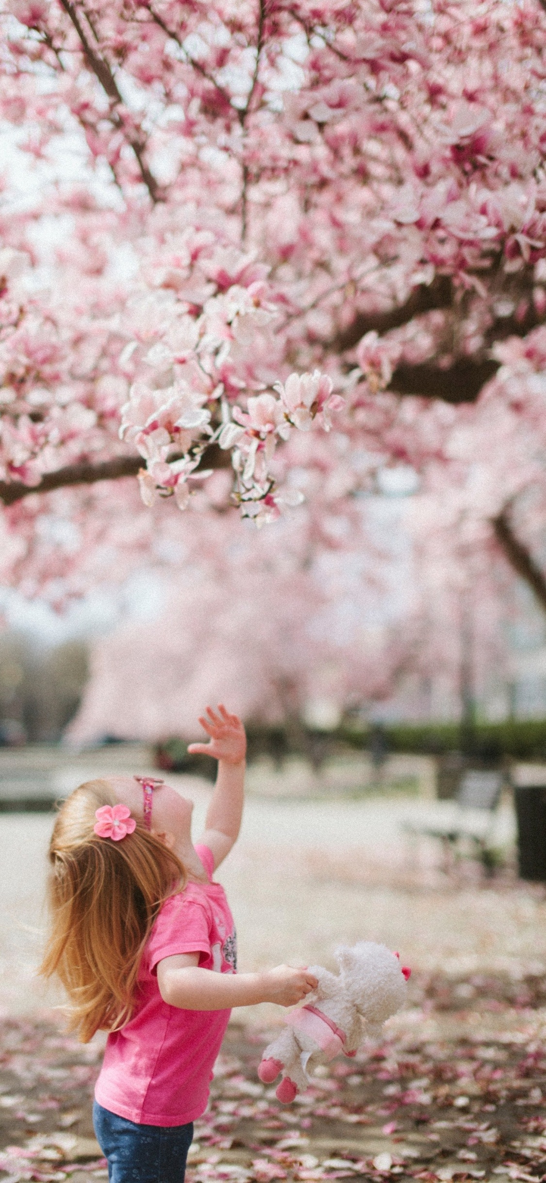 Cuteness, Flower, Plant, People in Nature, Botany. Wallpaper in 1125x2436 Resolution