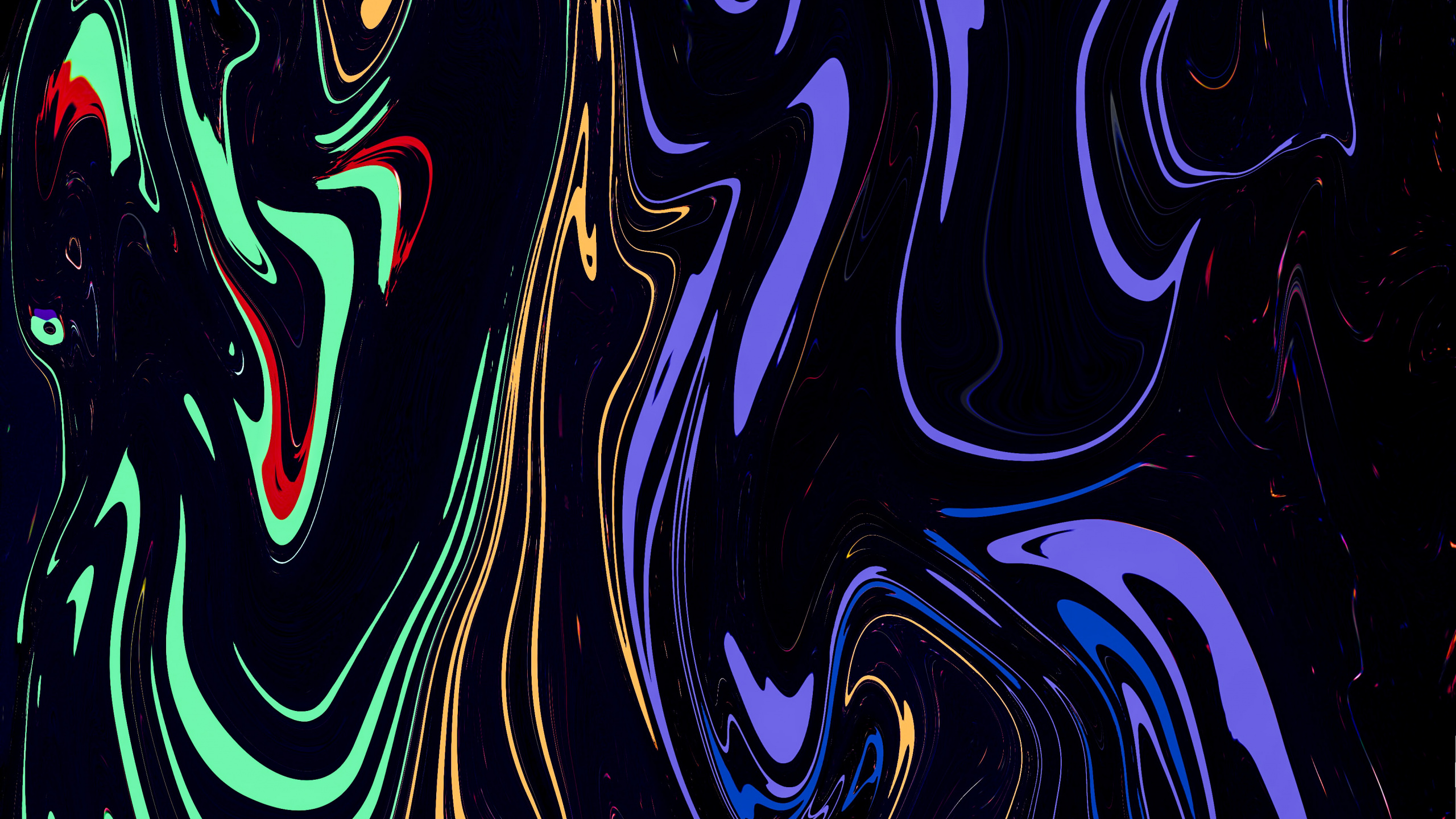 Modern Art, Liquid, Fluid, Painting, Art. Wallpaper in 2560x1440 Resolution