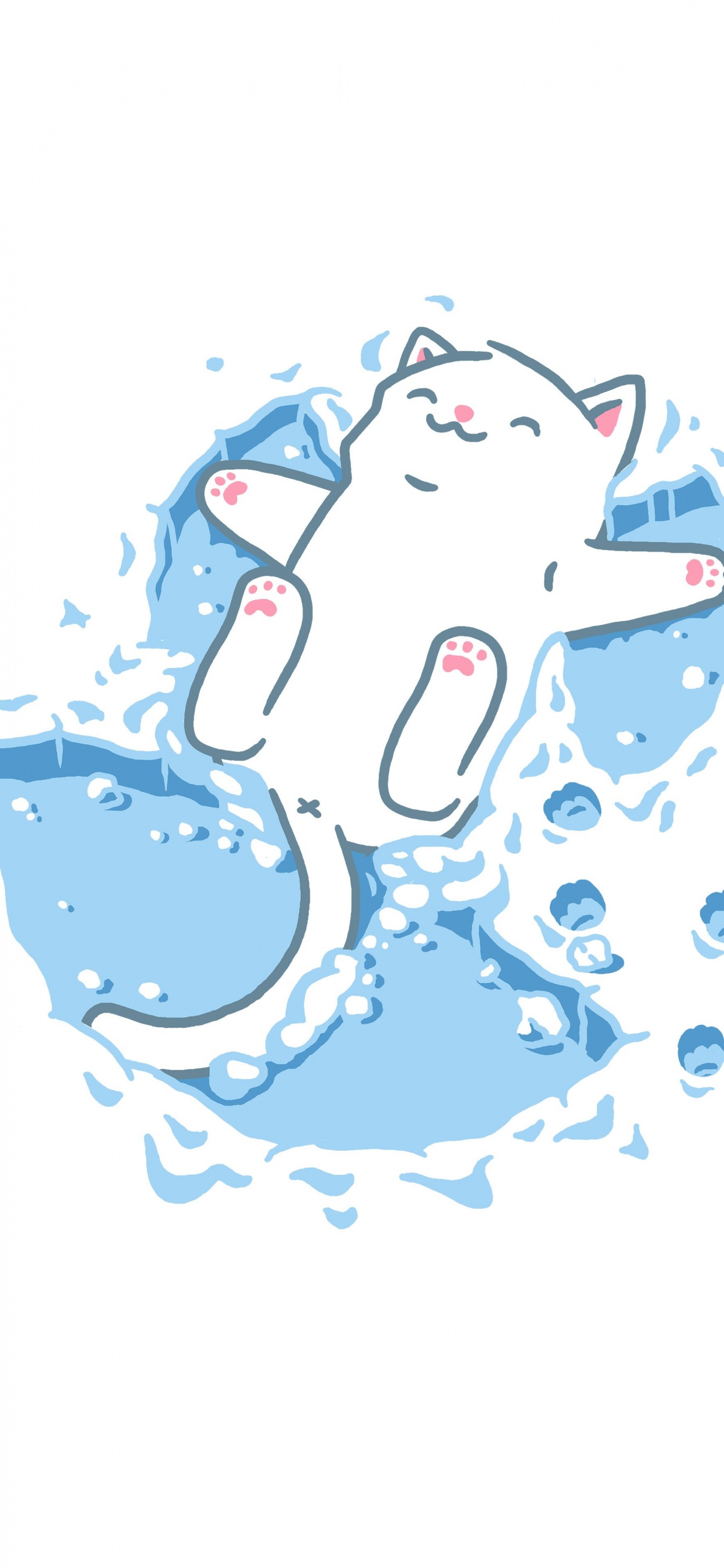 Cartoon, Great Dane, Art, Chat, Artscase. Wallpaper in 1242x2688 Resolution