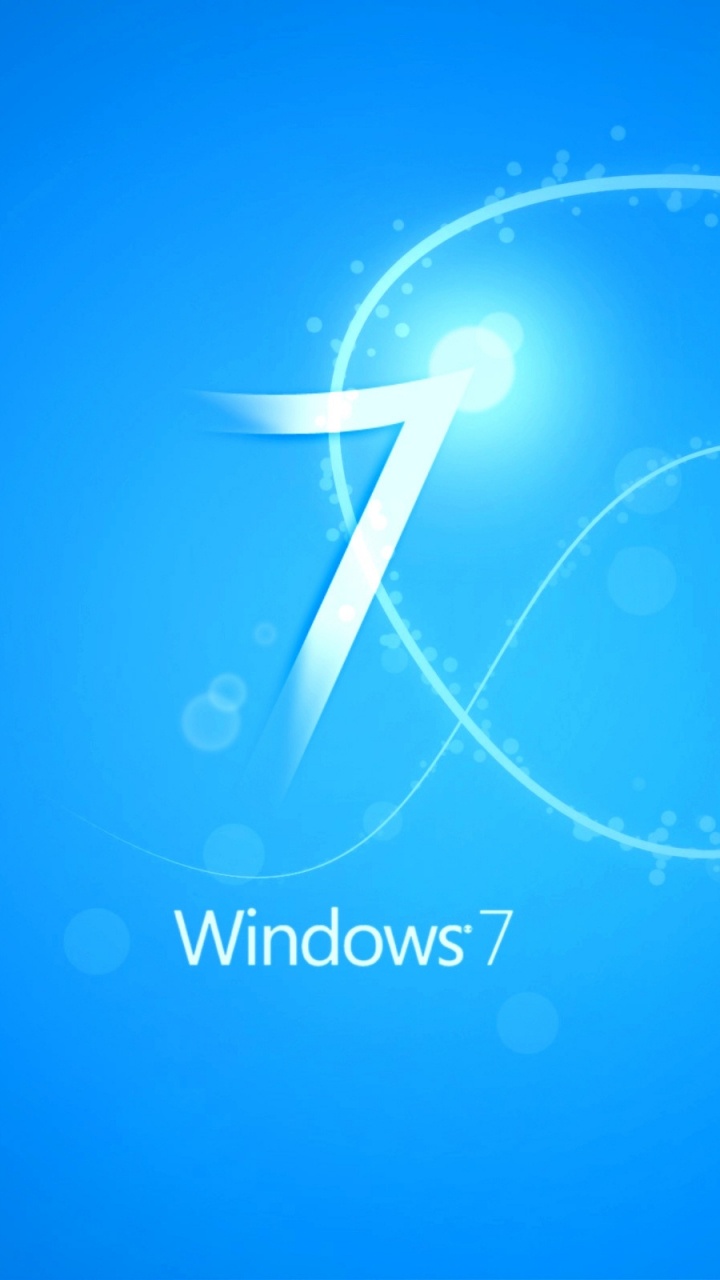 Windows 7, Blue, Texte, Windows, Ligne. Wallpaper in 720x1280 Resolution