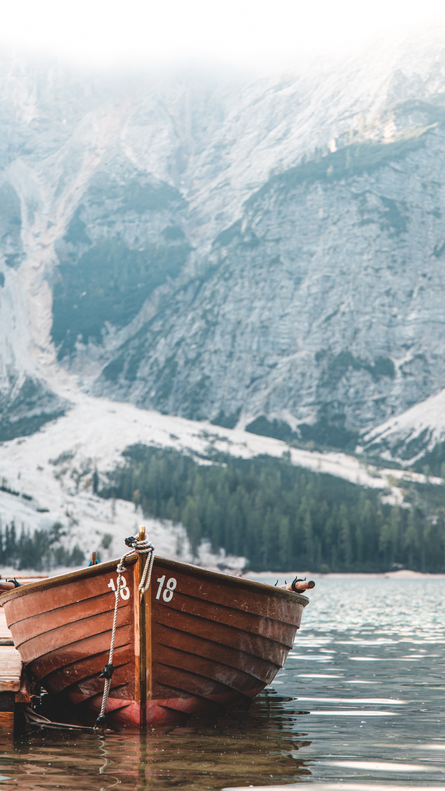 el Transporte Del Agua, Barco, Fiordo, Montaña, Lago. Wallpaper in 1440x2560 Resolution