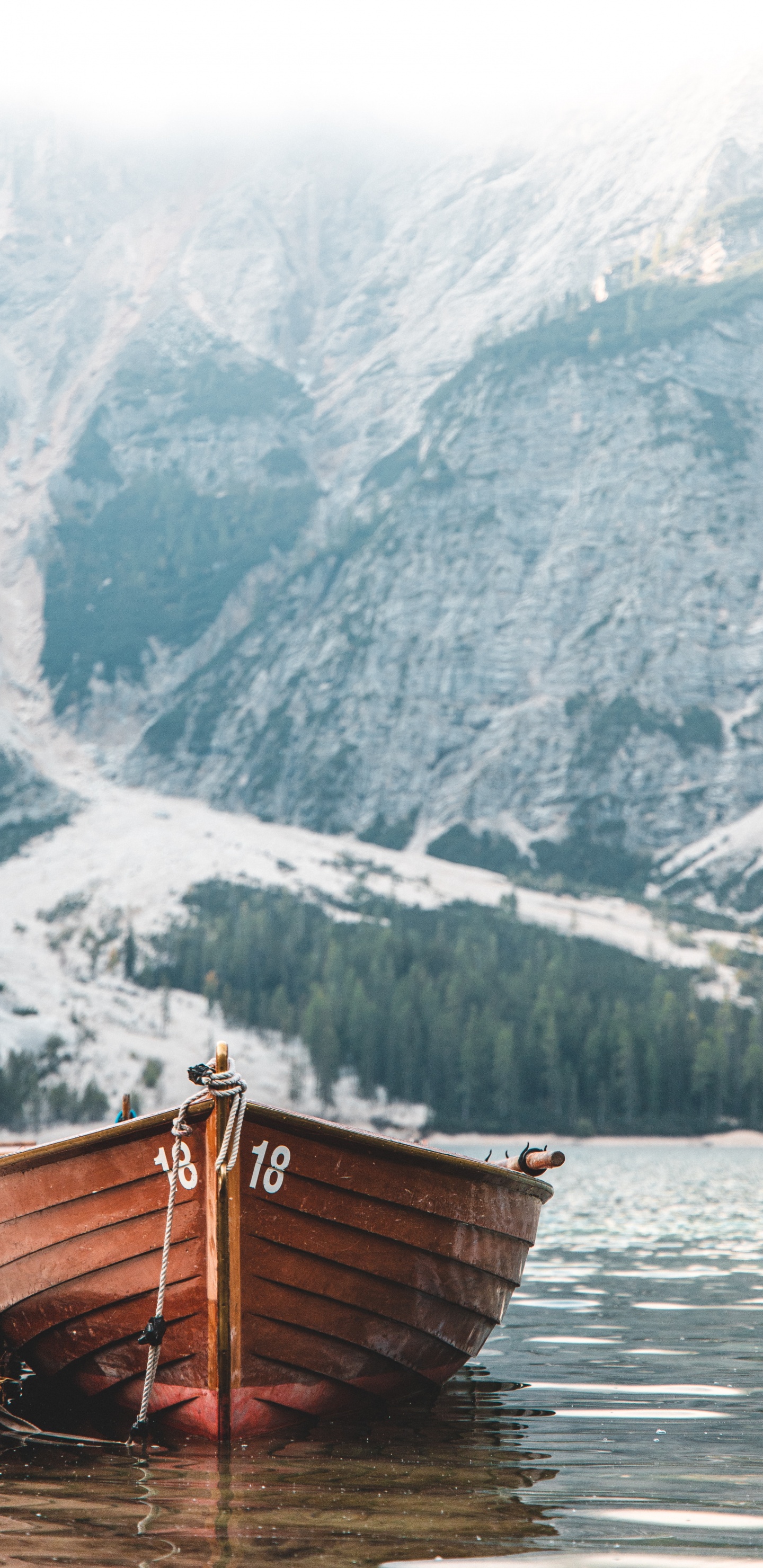 Water Transportation, Boat, Fjord, Mountain, Lake. Wallpaper in 1440x2960 Resolution