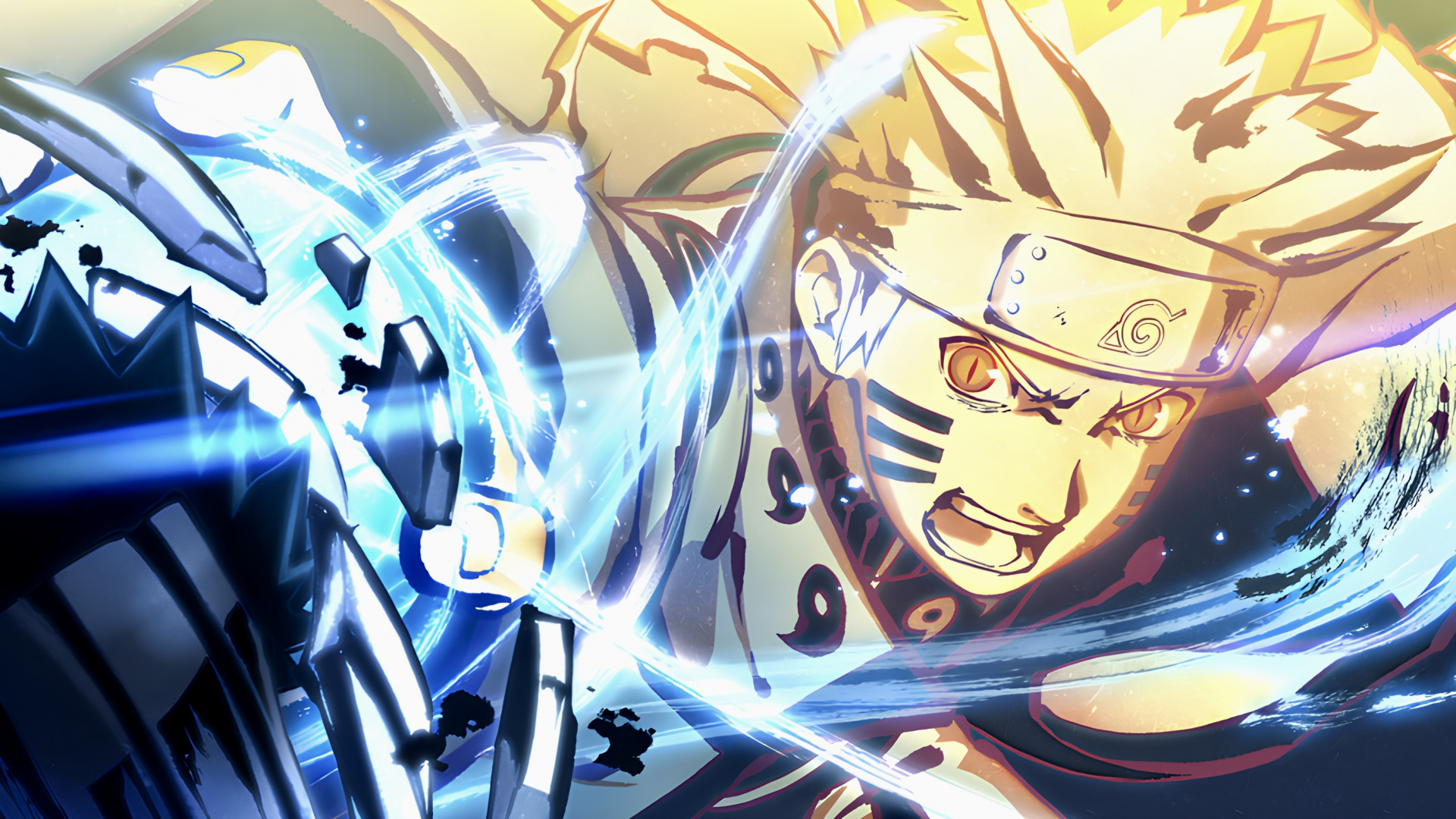 Naruto Ultimate Ninja Storm, Naruto Uzumaki, Sasuke Uchiha, Minato Namikaze, Naruto Rise of a Ninja. Wallpaper in 1920x1080 Resolution