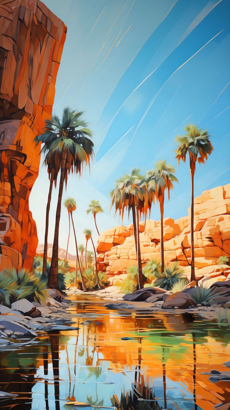 Sonnenlicht, Illustration, Wasser, Tageszeit, Licht. Wallpaper in 750x1334 Resolution