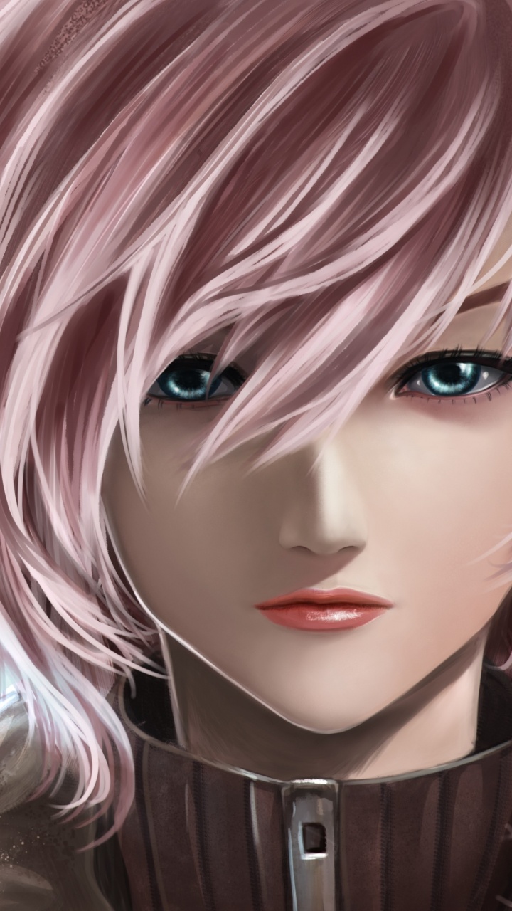 Pink Haired Male Anime Character. Wallpaper in 720x1280 Resolution