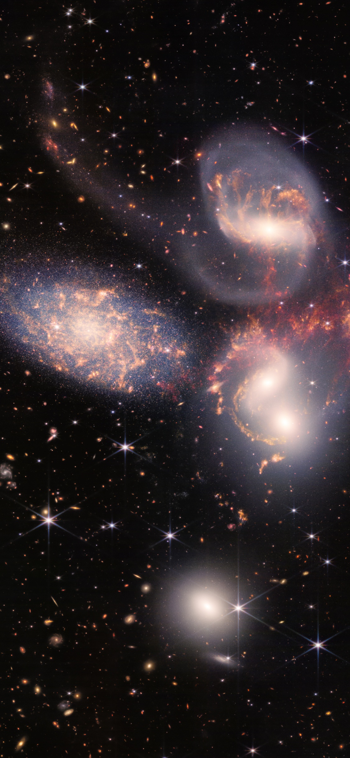 Raum, Webb-Universum, Universum, Astronomie, James-Webb-Weltraumteleskop. Wallpaper in 1125x2436 Resolution