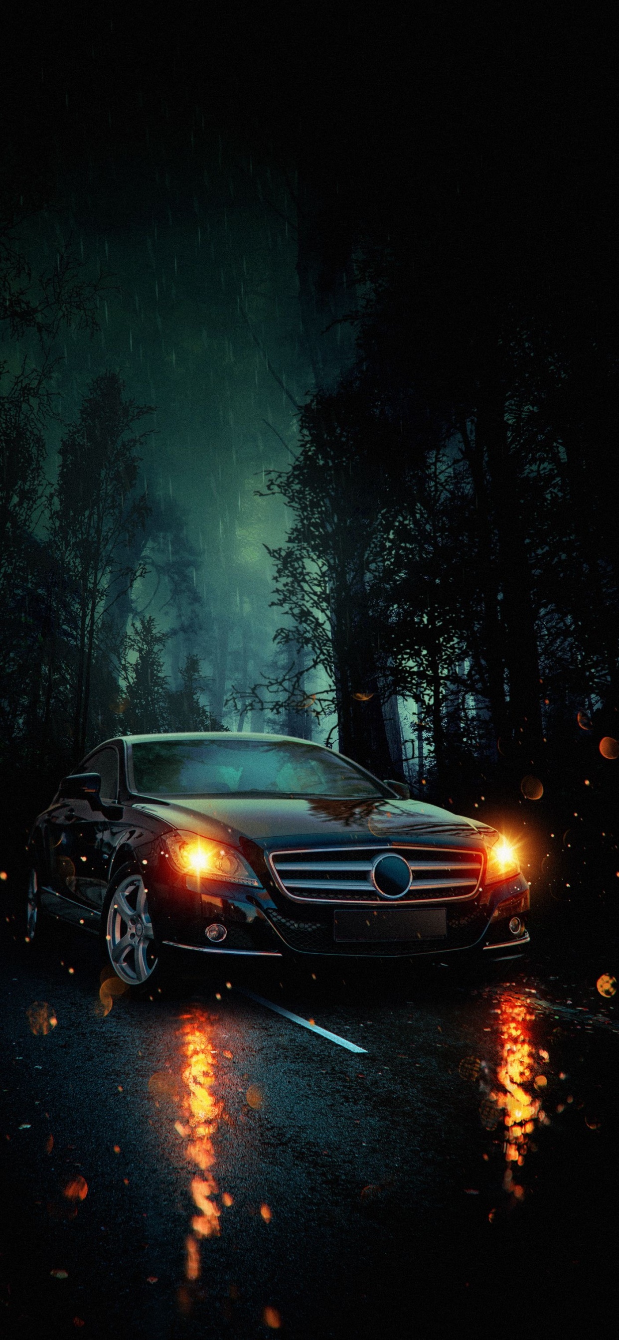 Reflexión, Coche, Neumatico, Rueda, Iluminación Automotriz. Wallpaper in 1242x2688 Resolution