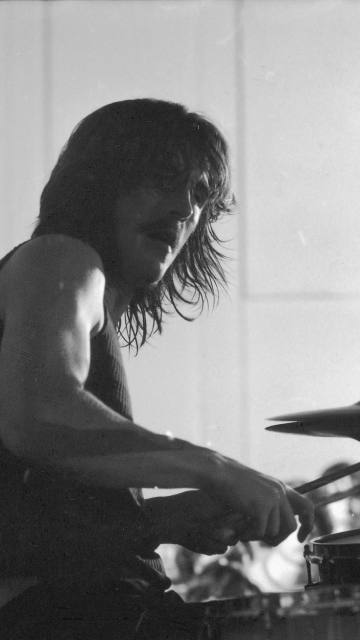 John Bonham, Led Zeppelin, Drummer, Drums, Musician. Wallpaper in 720x1280 Resolution