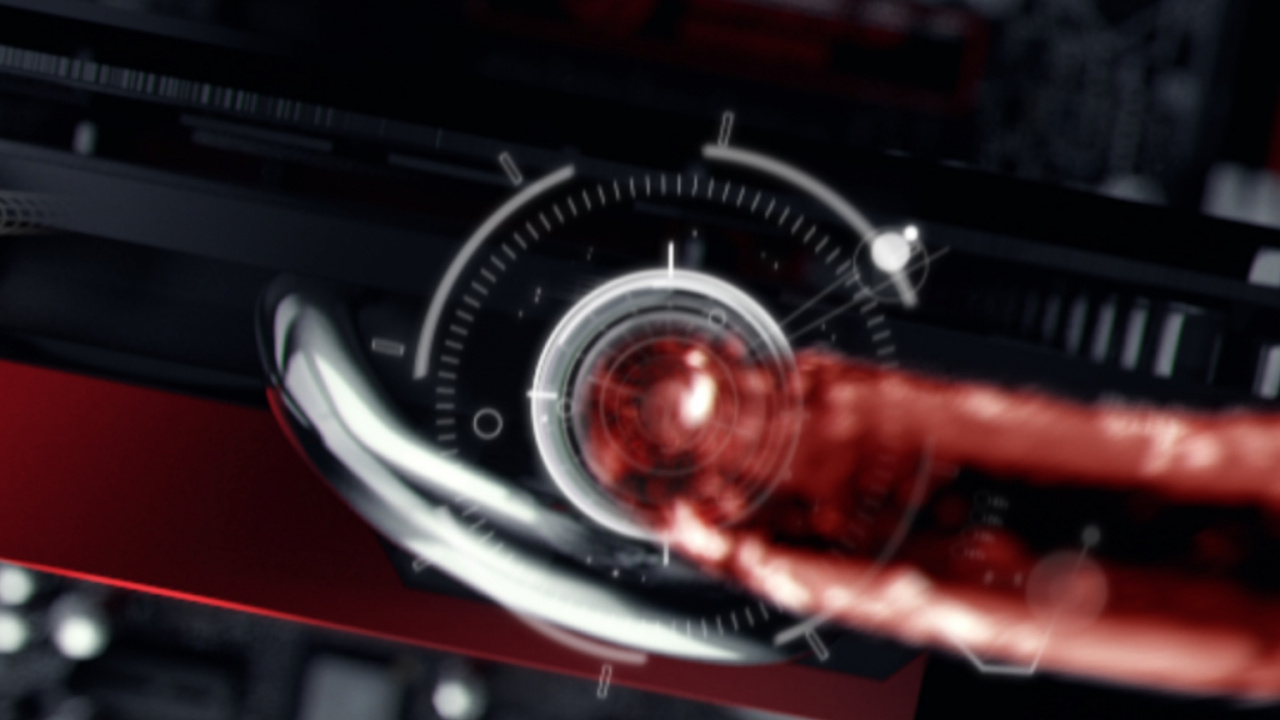 Autoradio Noir et Rouge. Wallpaper in 1280x720 Resolution