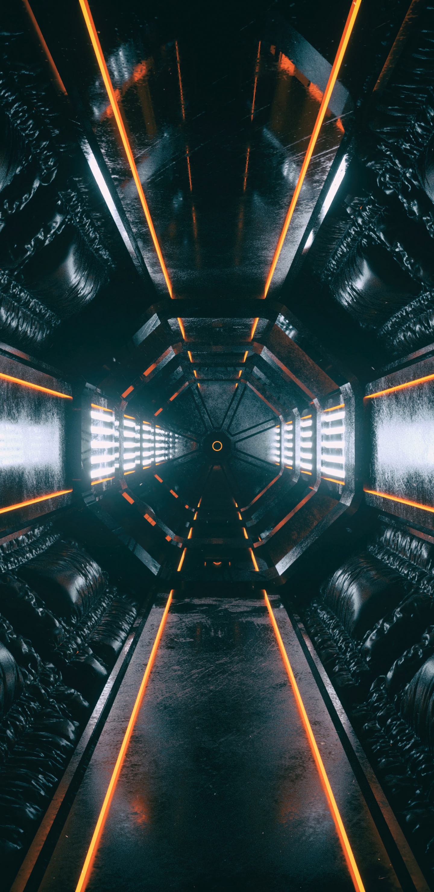 Black and Gray Train Rail. Wallpaper in 1440x2960 Resolution